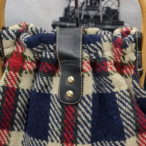Kate Spade plaid wool bag - Picture 7 of 16